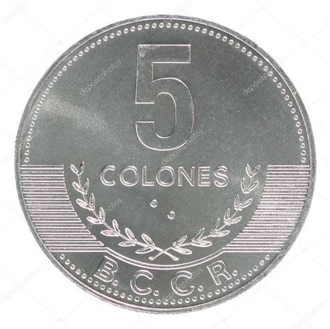 Moneda Costa Rica — Foto de stock © andrey_lobachev #97583772