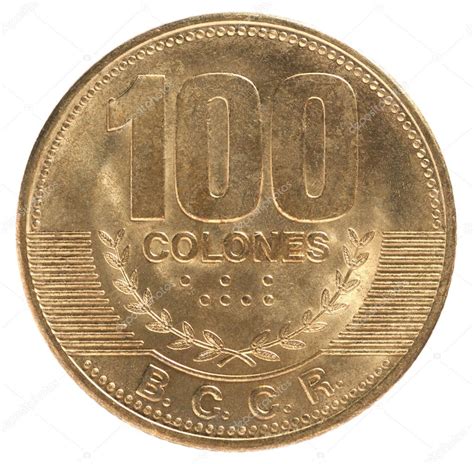 Moneda Costa Rica — Fotos de Stock © andrey_lobachev #97583818