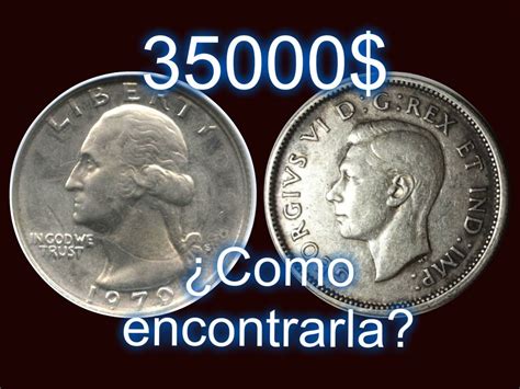Moneda de 35,000 mil dolares  25 centavos 1970 usa  como ...