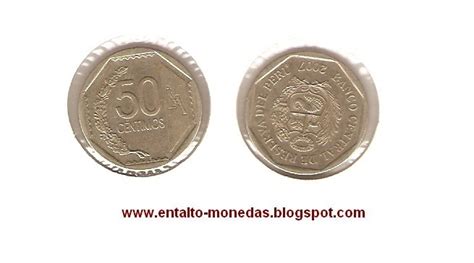 Moneda de 50 Centimos   PERU   Km#307.4 | Catalogo de Monedas