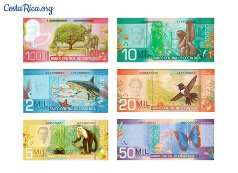 Moneda de Costa Rica   Información General y tipo de cambio
