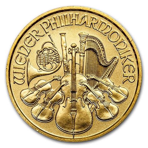 Moneda Filarmónica de Viena de Oro 1/10 oz 2017