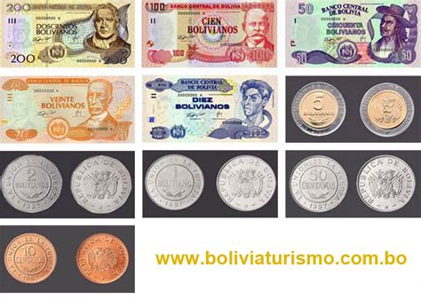 Moneda y casas de cambio: bolivianos, dolares, euros, pesos