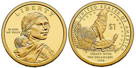 Monedas De Un Dolar Sacagawea  precio Por Unidad    U$S 6 ...