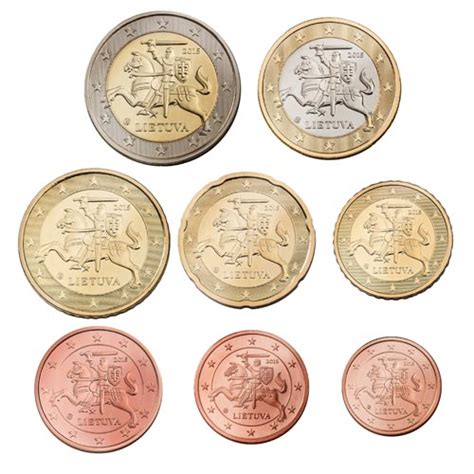 monedas euro serie Lituania 2015.