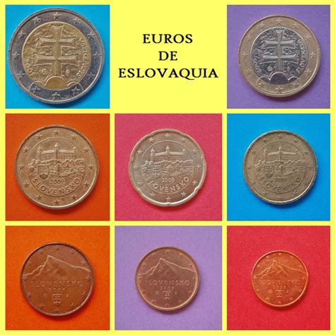 Monedas y Mundo: Euros de Eslovaquia