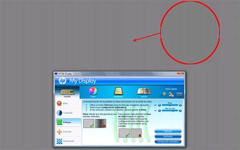 Monitores LCD HP   Configuración de ajuste de pantalla ...