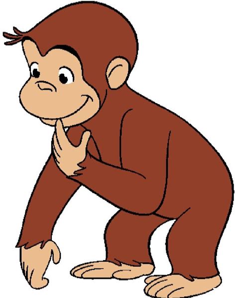 Monkey Clip Art Black And White Images????