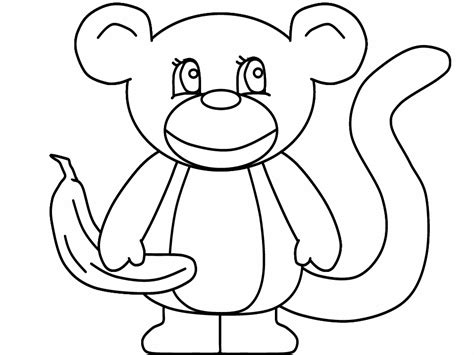 Monkey Coloring Pages | Disney Coloring Pages