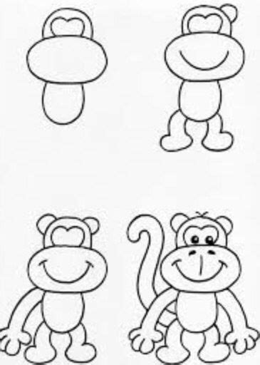 mono feliz | mono | Pinterest | Mono, Feliz y Dibujo