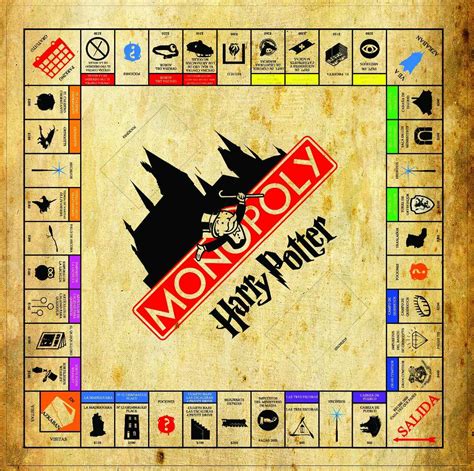 Monopoly Harry Potter Juego De Mesa Envio Gratis   $ 199 ...