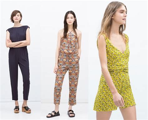 Monos de vestir Zara 2015 de todos los estilos: de fiesta ...