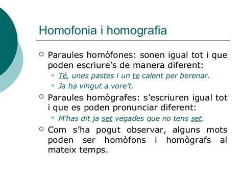 Monosèmia polisèmia homonímia paronímia
