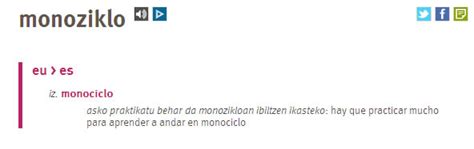 Monoziklo – La nueva palabra del diccionario euskera ...