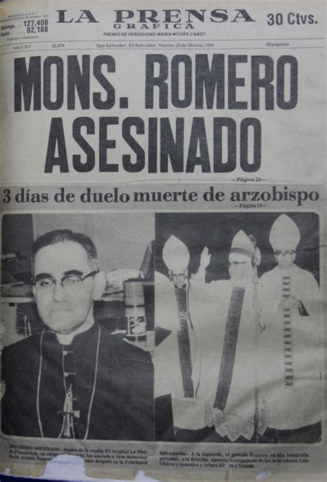 Monseñor Romero, el defensor de los salvadoreños sin voz ...