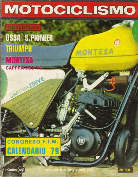 Montesa Cappra 250 VE   Motociclismo 586   Noviembre 1978