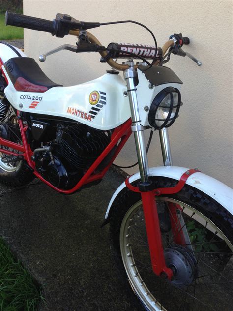 montesa cota 200 trail bike road registered 125 logbook 175cc