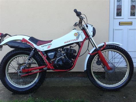 montesa cota 200 trail bike road registered 125 logbook 175cc