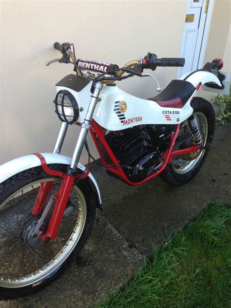 montesa cota 200 trail bike road registered 125 logbook 175cc