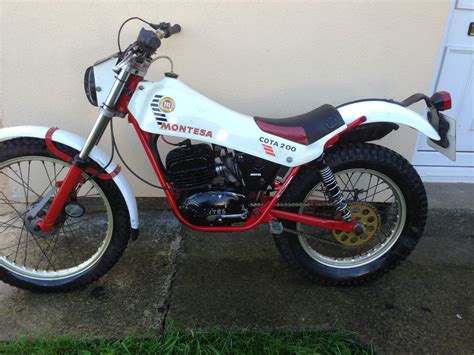 montesa cota 200 trials bike road registered 125 logbook ...