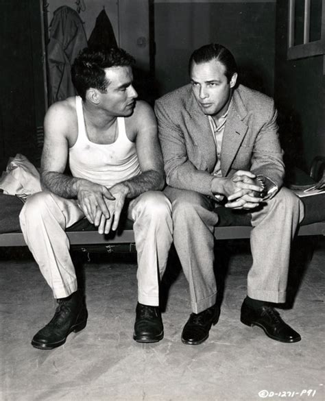 Montgomery Clift and Marlon Brando   Marlon Brando Photo ...