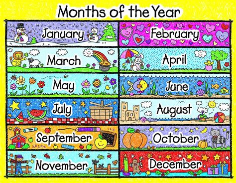 Months of the Year Templates | Activity Shelter