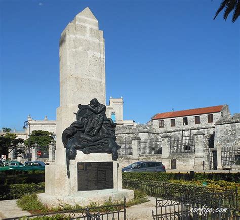 Monumentos, estatuas y esculturas en la Habana Vieja, Cuba
