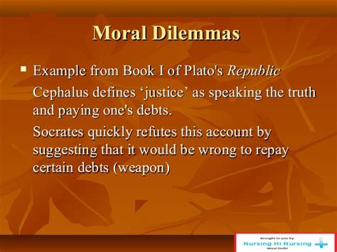 Moral dilemmas
