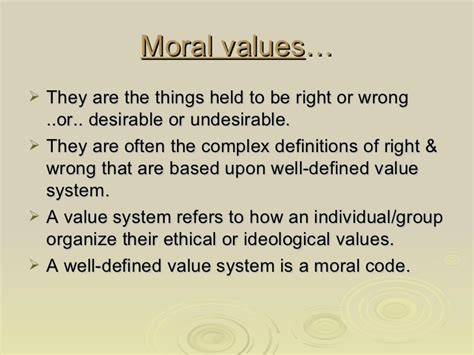 Moral values and their meanings   frudgereport954.web.fc2.com