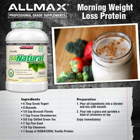 Morning Weight Loss Protein Smoothie