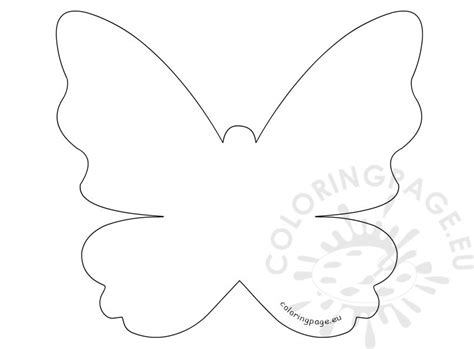 Mother s Day Printable Butterfly Template | Coloring Page