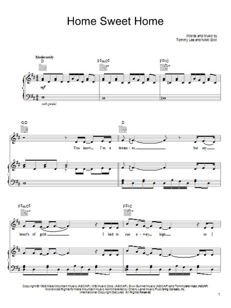 Motley Crue   Search Results | Sheet Music Direct