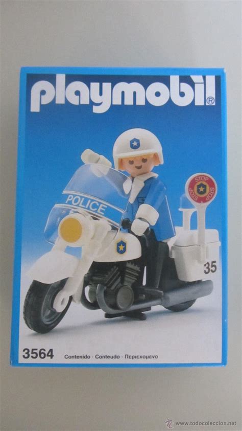 moto de policía playmobil referencia 3564   Comprar ...