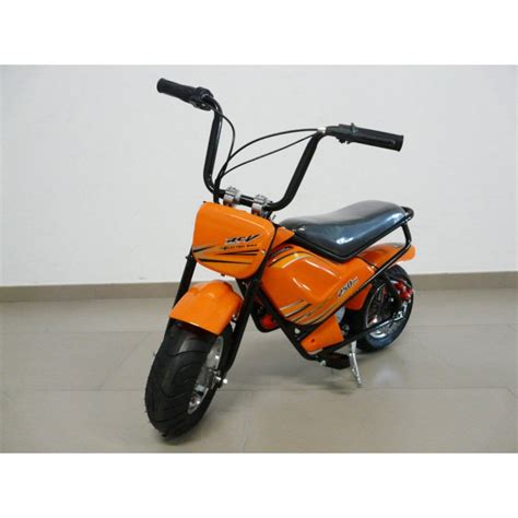 Moto eléctrica para niños 24V 250W color naranja