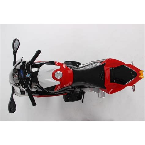 Moto eléctrica para niños BMW S 1000 RR ROJO 12V