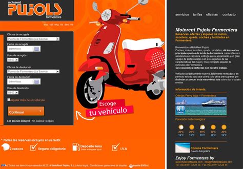 Moto rent Pujols | Diseño web y publicidad Ibiza y ...