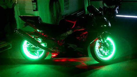 MOTORCYCLE WHEEL LIGHT KIT   YouTube