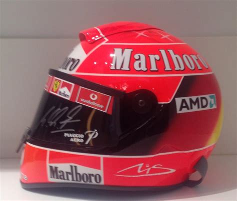 Motorsport   Formula 1   Michael Schumacher Signed Helmet ...
