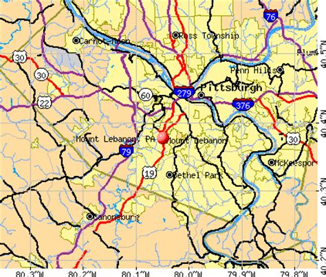Mount Lebanon, Pennsylvania  PA 15228  profile: population ...