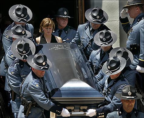 Mourners say trooper was a father first   The Boston Globe
