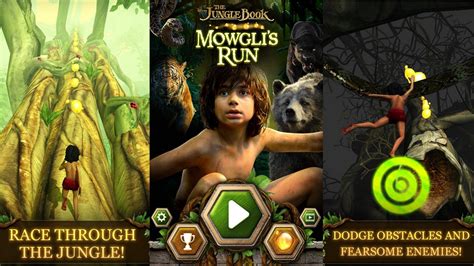 Mowgli The Jungle Book Games | Fun Run Run Games   YouTube