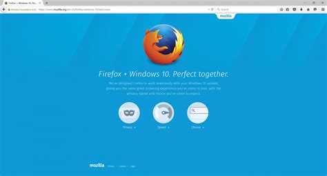 Mozilla Firefox 40 that supports Windows 10 available for ...
