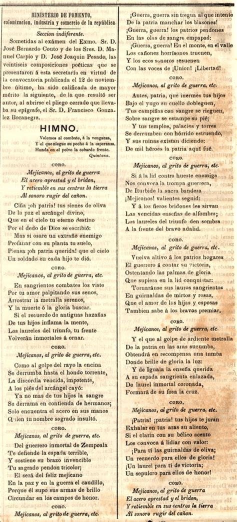 Mprendidos MX: Versión original del Himno Nacional Mexicano.