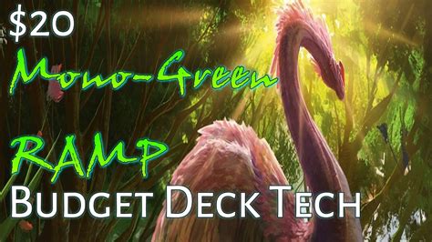 Mtg Deck Tech: $20 Budget Mono Green Ramp in Ixalan ...