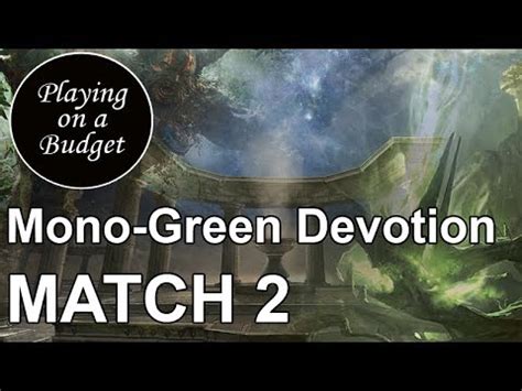 MTG Modern: Mono Green Devotion vs Eight Rack   Playing on ...