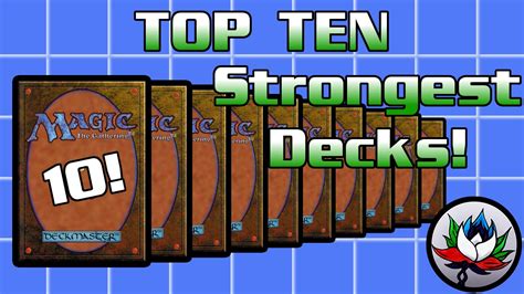 MTG – Top 10 Best/Most Powerful Magic: The Gathering Decks ...