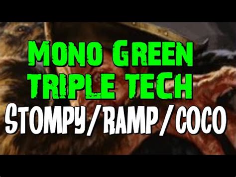 Mtg Triple Deck Tech: Mono Green in SOI Standard  Stompy ...