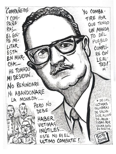 MUCAHI BASSOCO: Salvador Allende Caricatura de Eduardo ...