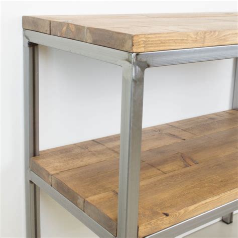 Mueble auxiliar de hierro y madera | Auxiliar | Muebles
