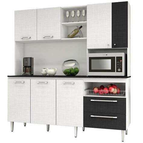 Mueble de Cocina Roch 7 Puertas 2 Cajones Blanco M 1009 ...